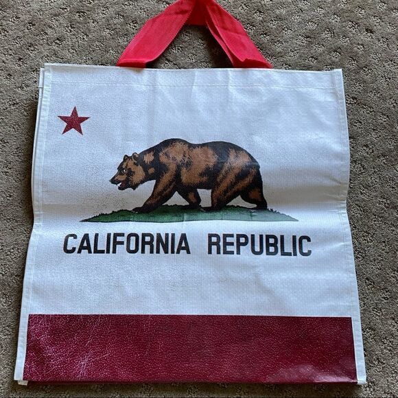Keep Cool USA “California Republic” Reusable Bag with Bottle Holders - Picture 3 of 13